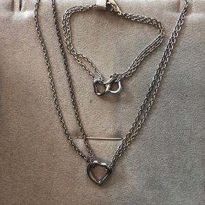 YSL necklace and bracelet set